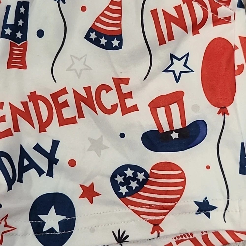 USA Independence Day Matching T-Shirt & Shorts Size 12-18 Months